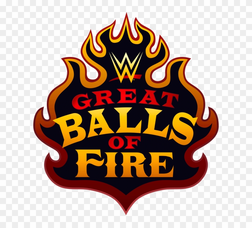 Great Balls Of Fire Wwe Logo - Wwe Home Video #1625657