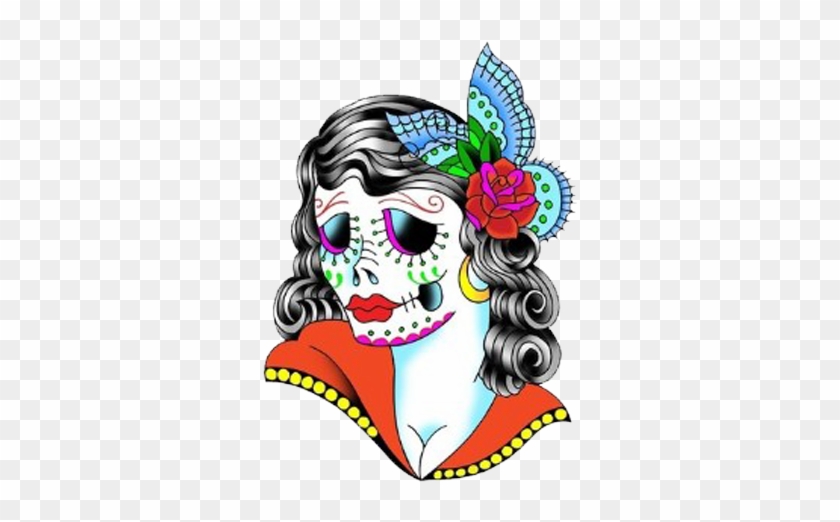 Discover Ideas About Day Of Dead Tattoo - Calavera #1625759