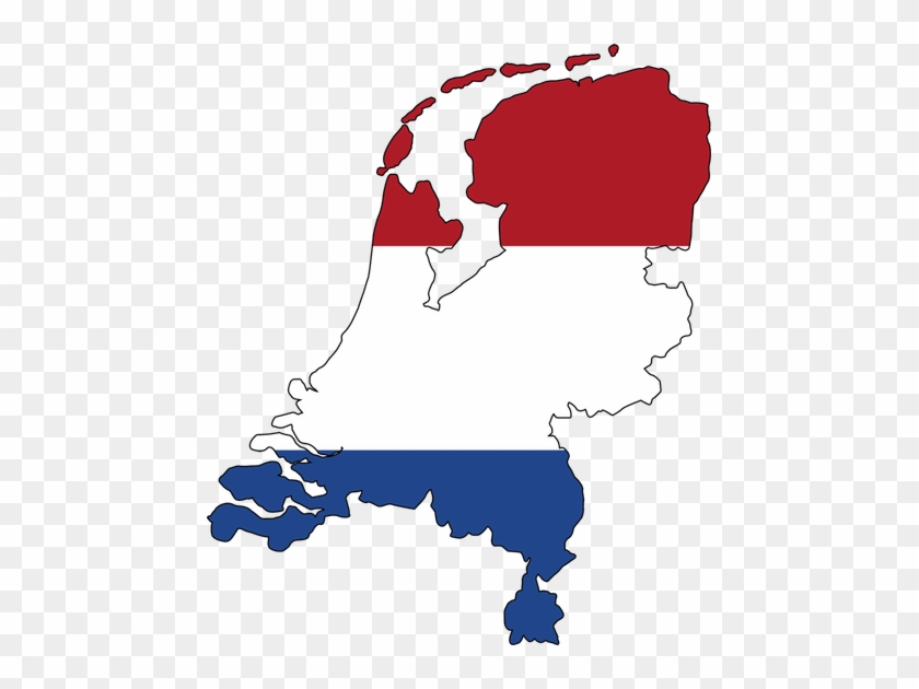 Netherlands, Map, Land, Borders, Flag - Netherlands Flag And Map #1625768