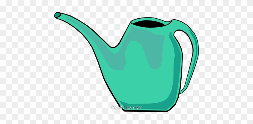 Watering Cans Royalty Free Vector Clip Art Illustration - Teapot #1625797