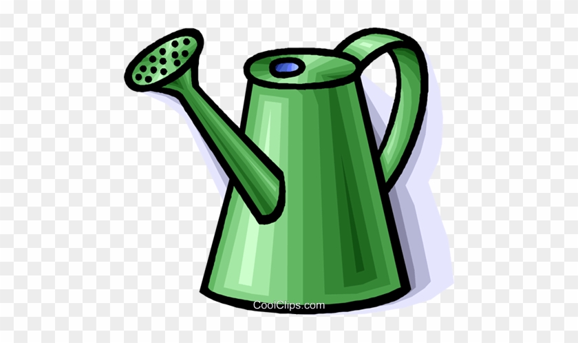 Watering Can Royalty Free Vector Clip Art Illustration - Gießkanne Clipart #1625817