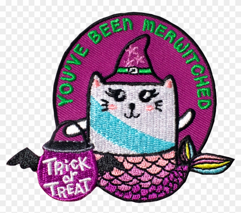 Halloween's You've Been Merwitched Pay It Forward Patch - Cartoon #1625874