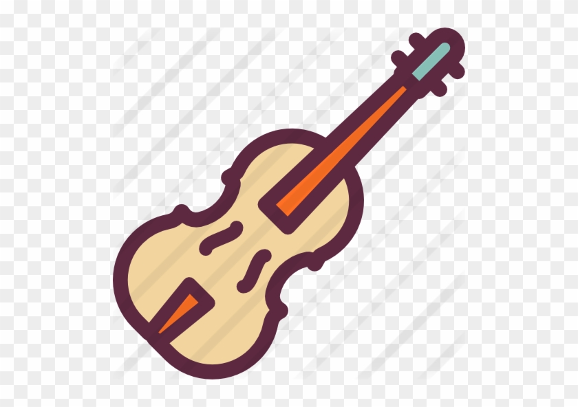 Violin Free Icon - Contains Sax And Violins #1626133