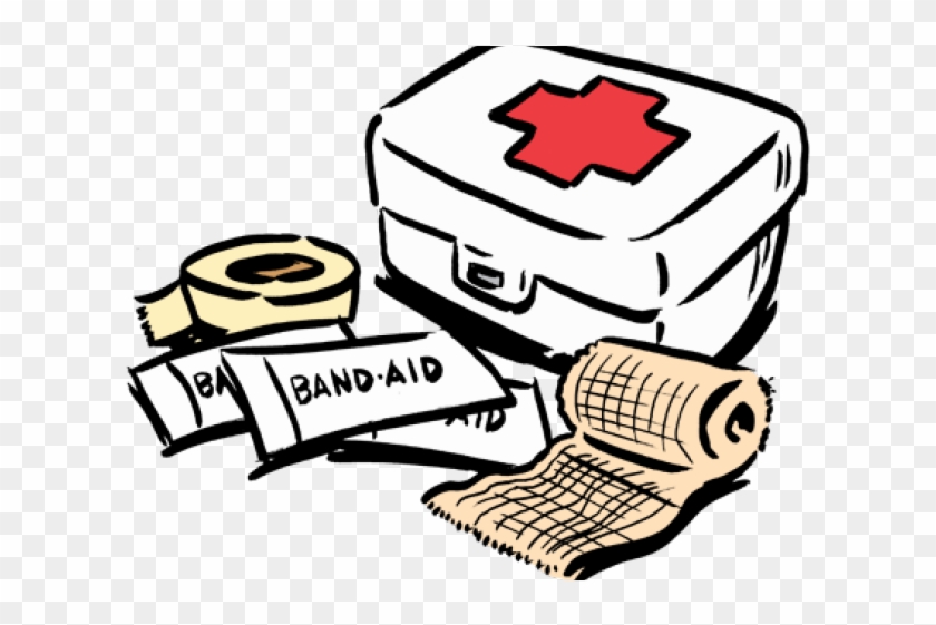 Survival Clipart Band Aid - Cartoon First Aid Transparent #1626165