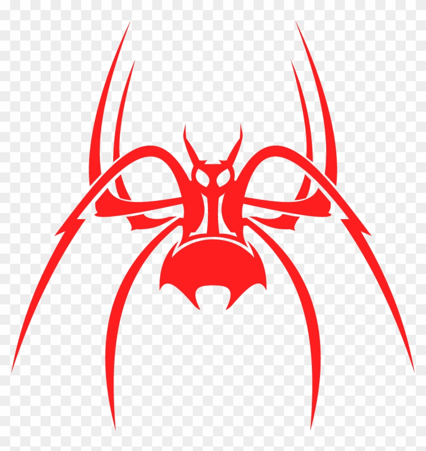 Spikes-red Spider - Spider Spikes Tactical Logo #1626232