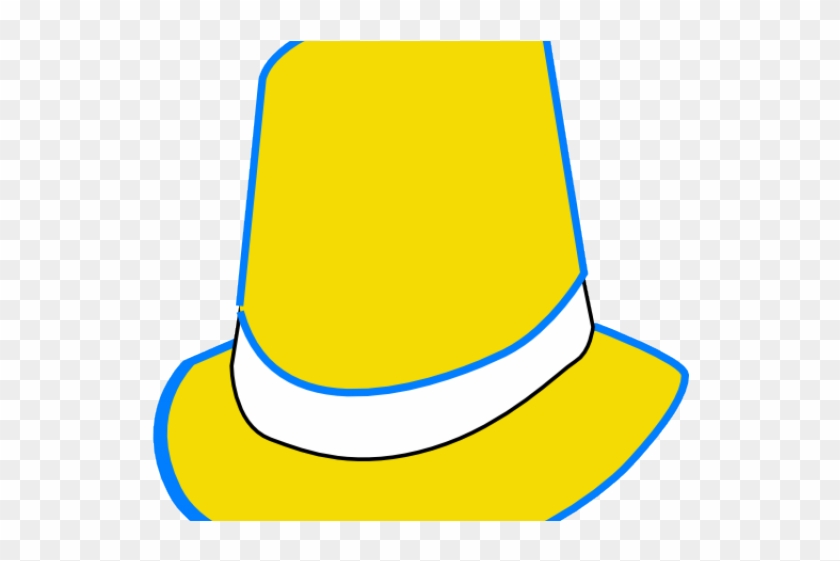 Top Hat Clipart Yellow - Top Hat Clipart Yellow #1626317