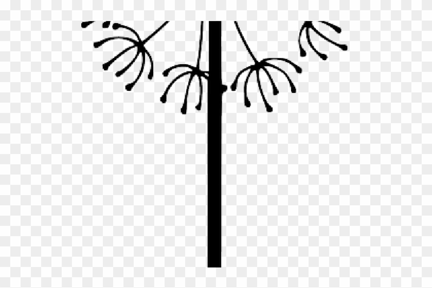 Dandelion Clipart Seed Dispersal - Silhouette Löwenzahn #1626371