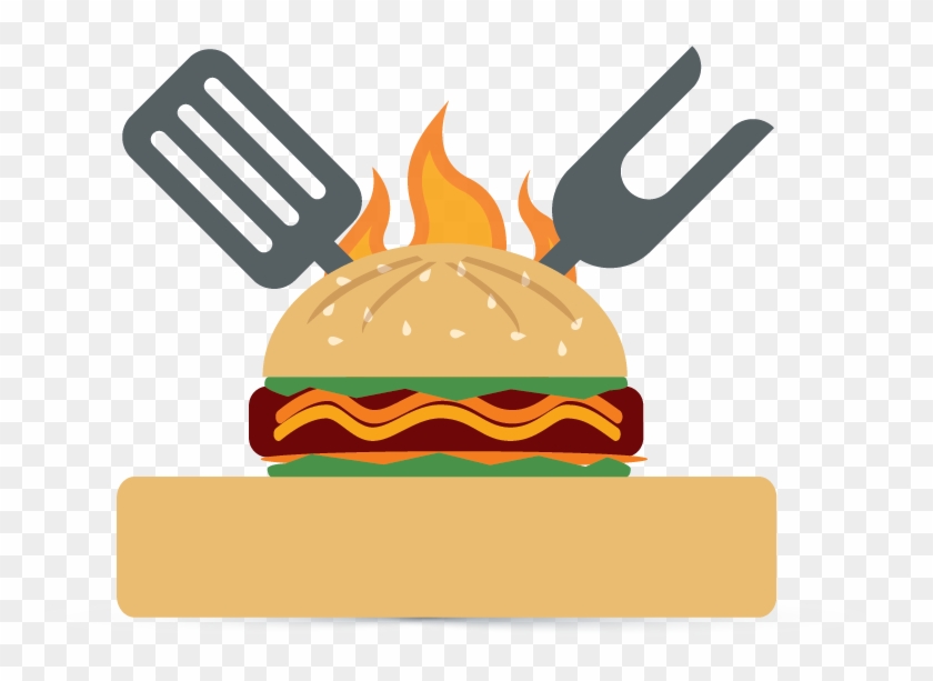 Burger Clipart Logo Design Png - French Fries #1626397