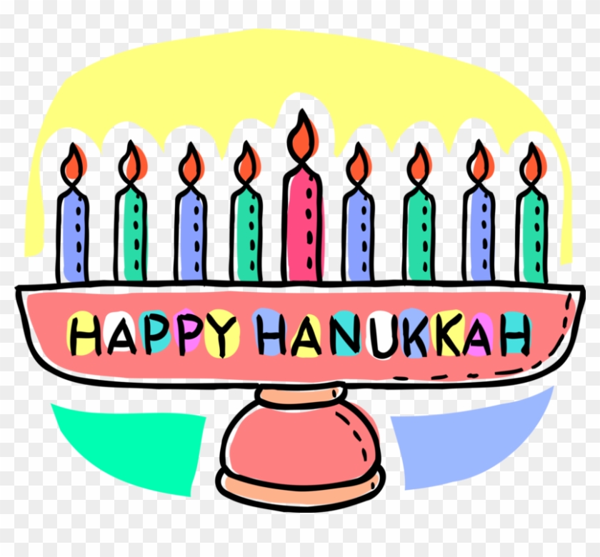 Transparent Hanukkah Clipart Lampstand - Transparent Hanukkah Clipart Lampstand #1626486