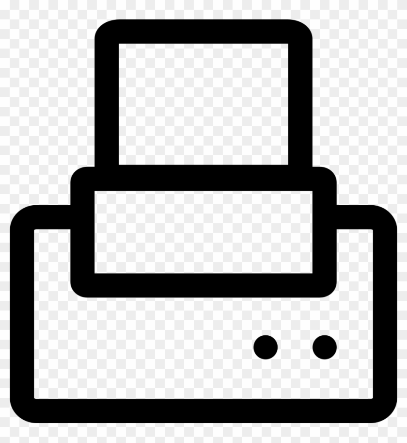 Font Fax Machine Comments - Camera Top View Icon #1626527