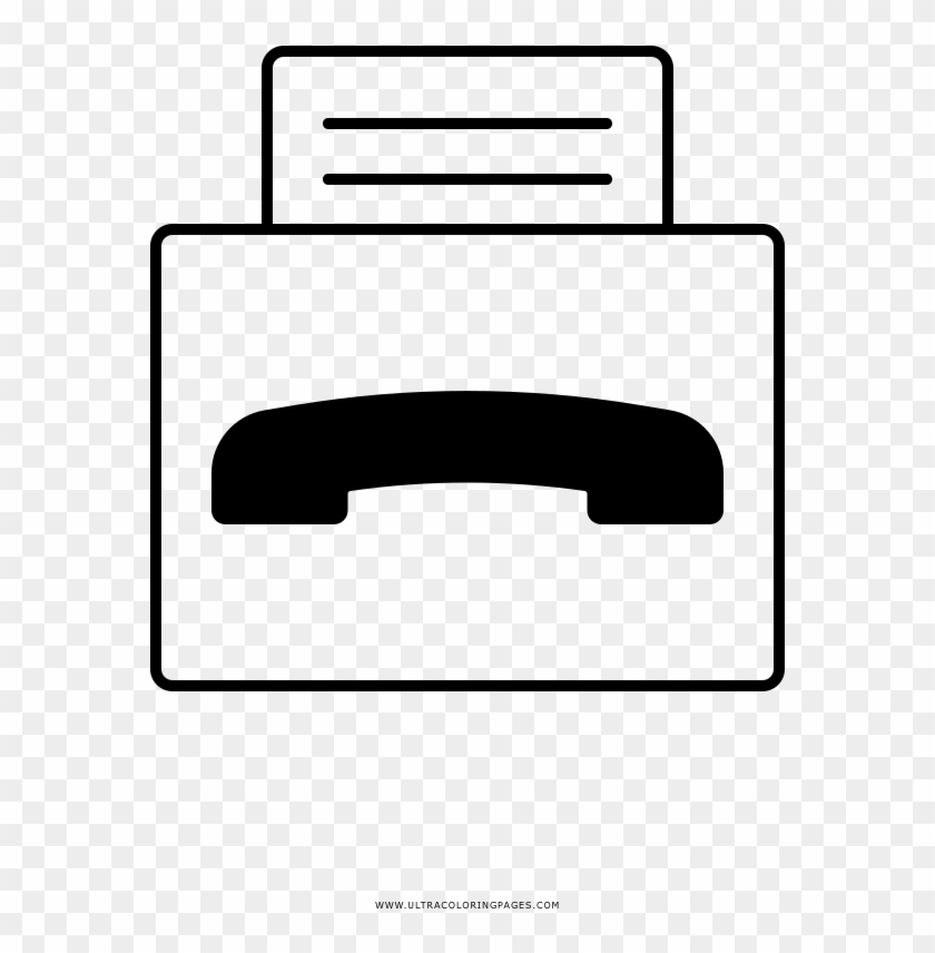 Fax Machine Coloring Page - Fax Machine Coloring Page #1626531