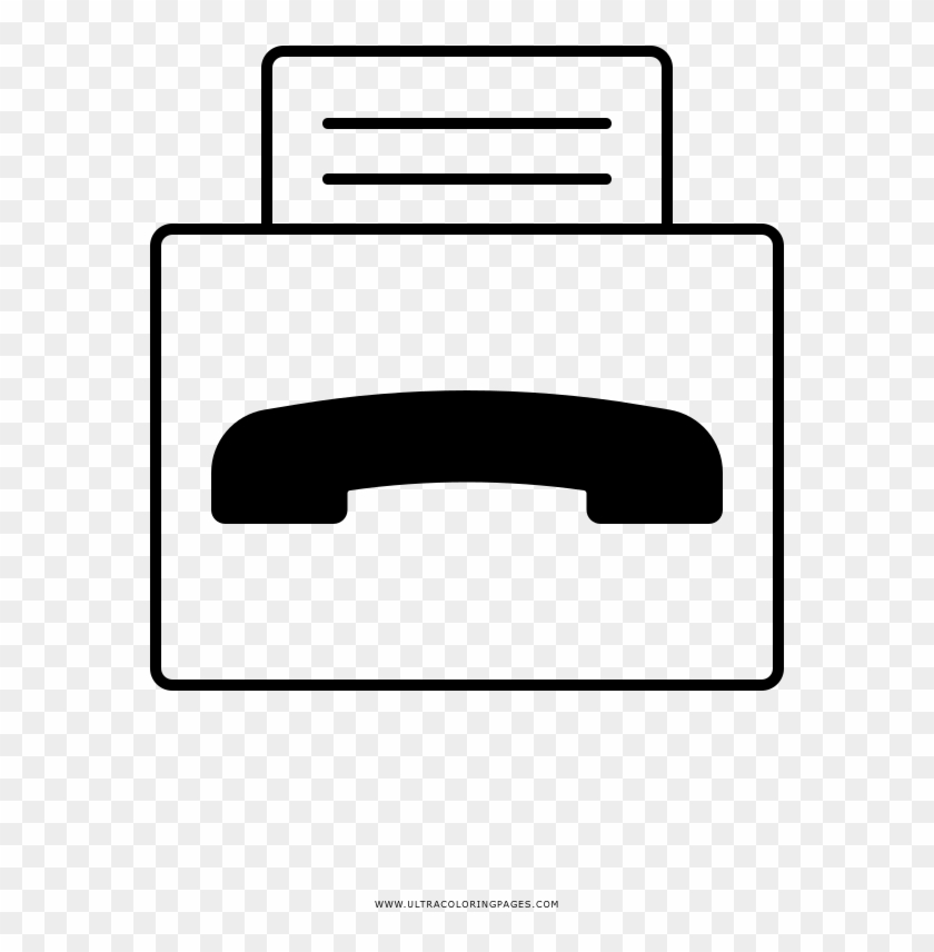 Fax Machine Coloring Page - Fax Machine Coloring Page #1626531
