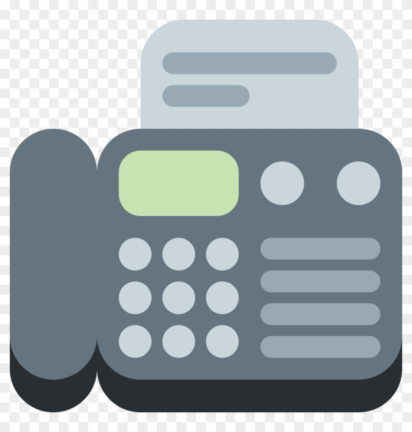 Fax Machine - Fax Emoji #1626545