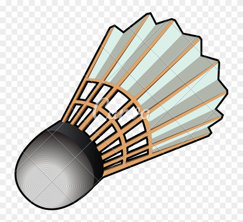 Isolated Badminton Shuttlecock - Illustration #1626567