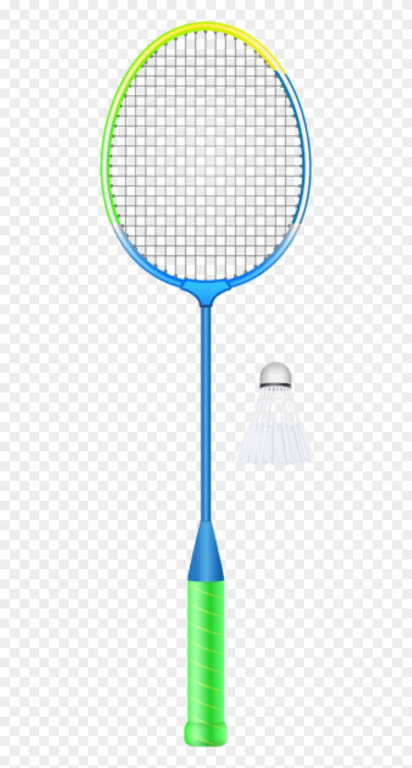 Badminton Set Transparent Png - Tennis Racket Png Blue #1626599