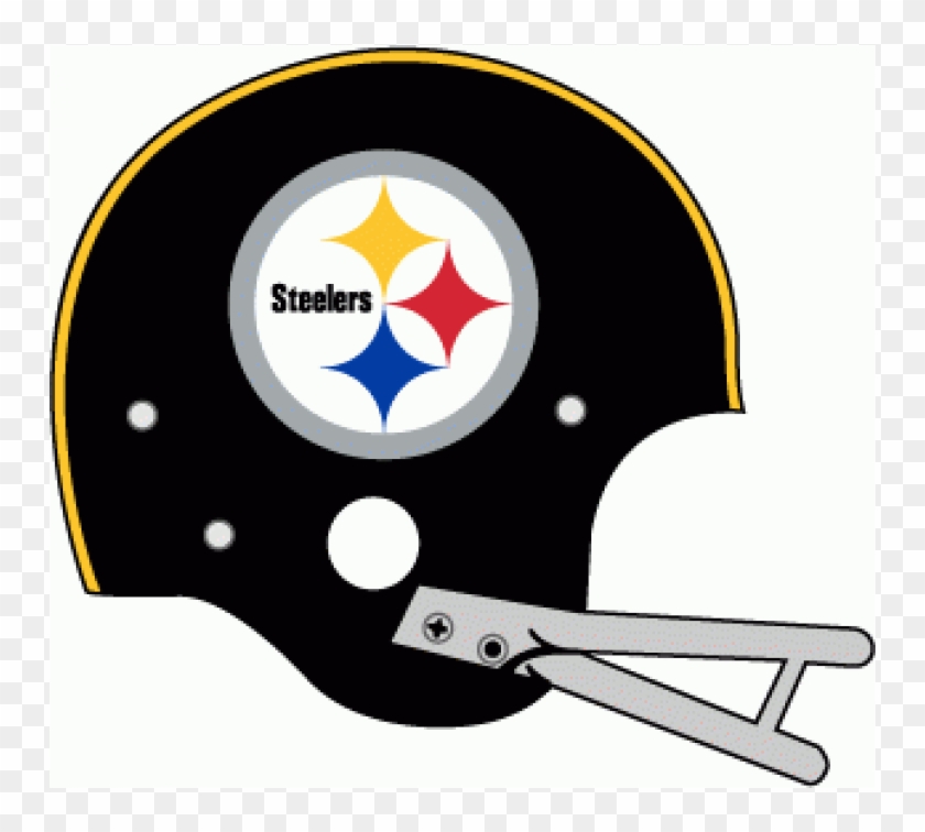 Pittsburgh Steelers Iron On Stickers And Peel-off Decals - Clip Art Pittsburgh Steelers Helmet #1626608