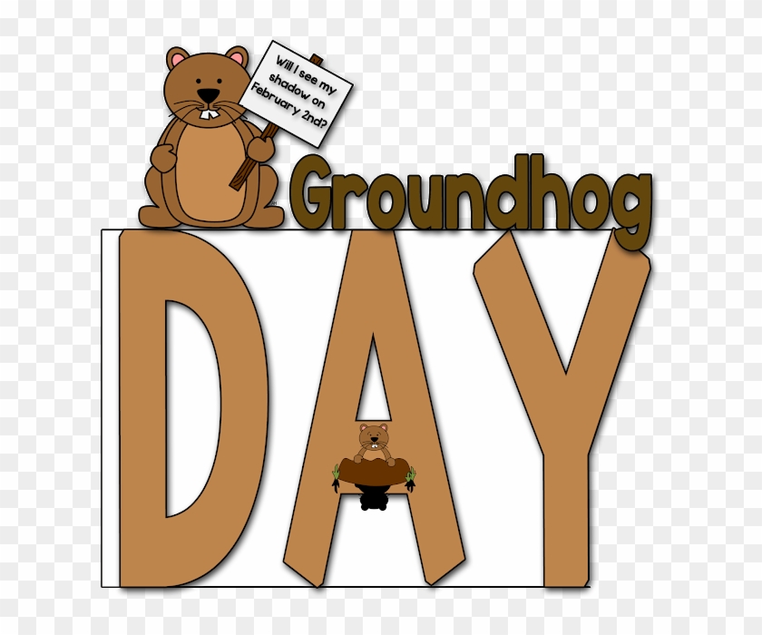 Groundhog Day Clip Art - Teddy Bear #1626655