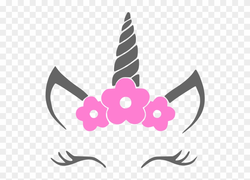 Unicorn Lovers Will Flip For This Sweet Unicorn Face - Unicorn Face Svg #1626739