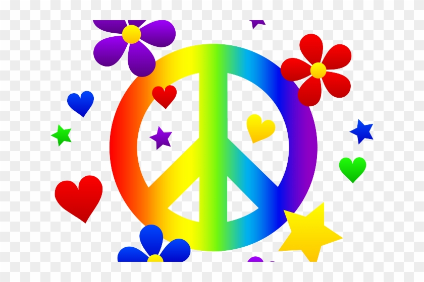 Tranquility Clipart 70's - 60s Peace Symbol #1626884