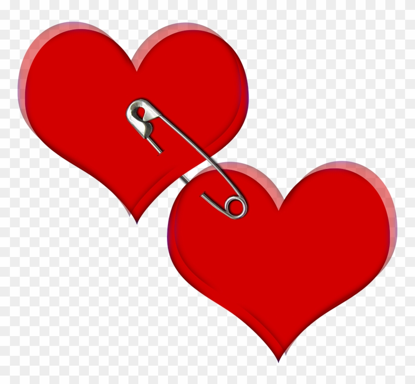 Pin Safety Pin Clip Art Free - Corazon Amor #1626918