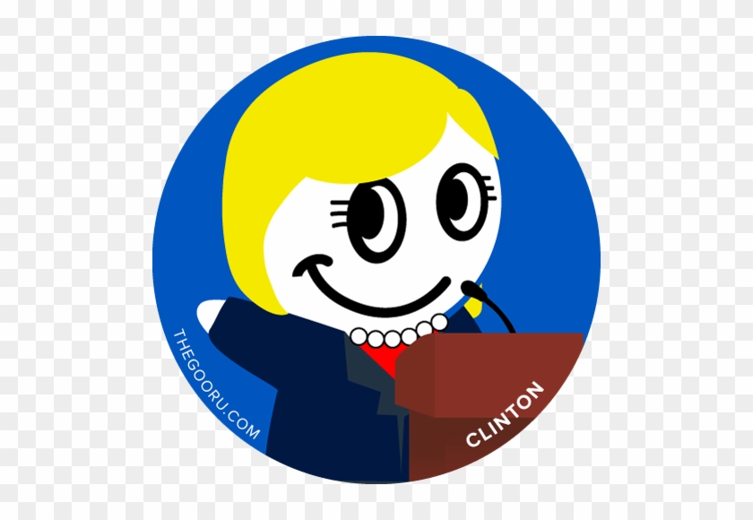 Download Your Hillary Clinton Gooru Here - Circle #1627015