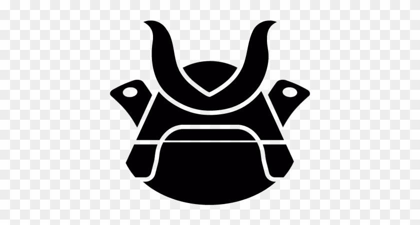Samurai Helmet Vector - Samurai Icon Render #1627152