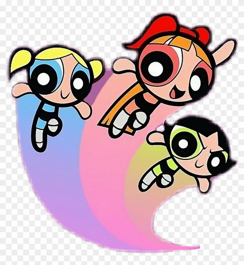 Powerpuffgirls Sticker - Powerpuff Girls Clipart #1627158