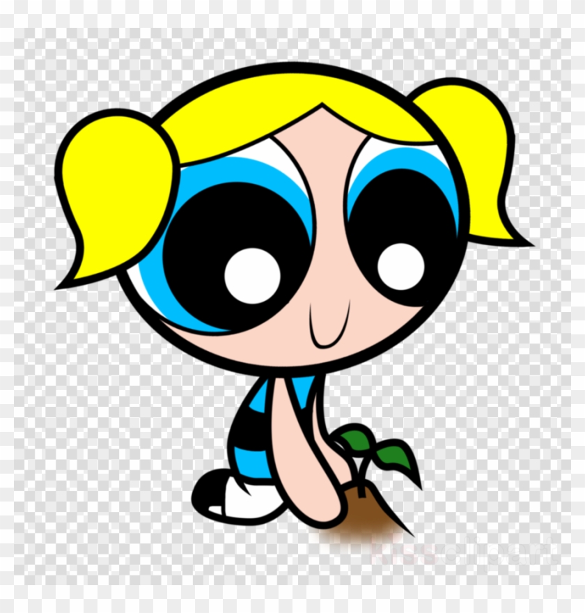 Bubbles Powerpuff Girl Transparents Clipart Blossom, - Happy Powerpuff Girls Bubbles #1627170