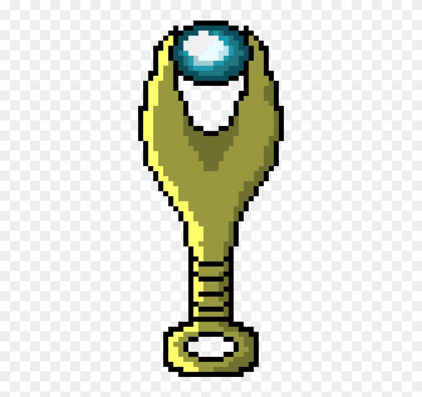 Magic Clipart Scepter - Scepter Pixel Art #1627364