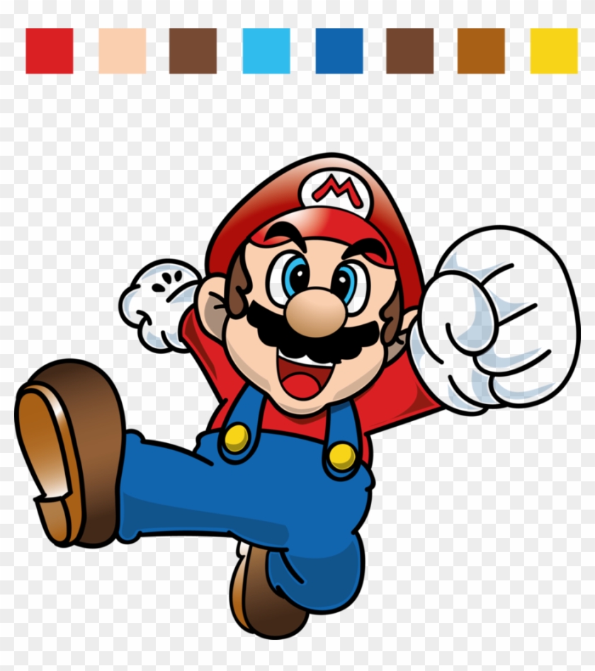 มาริ โอ้ เวก เตอร์ Clipart Mario Bros - Mario Party Advance Mario #1627374