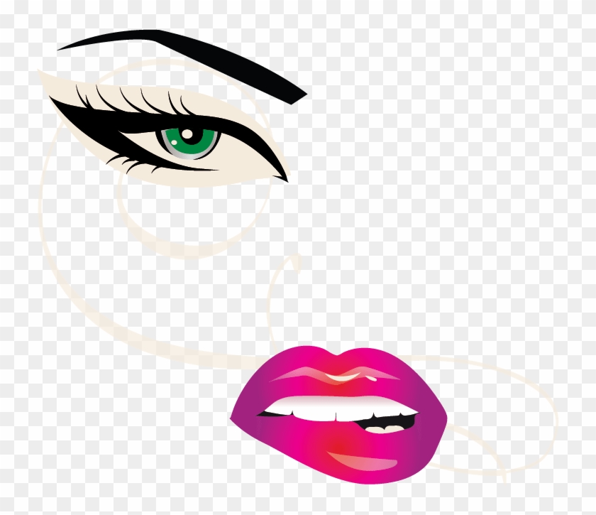 Makeup Logo Maker Saubhaya - Make Up Artist Logo Face #1627386