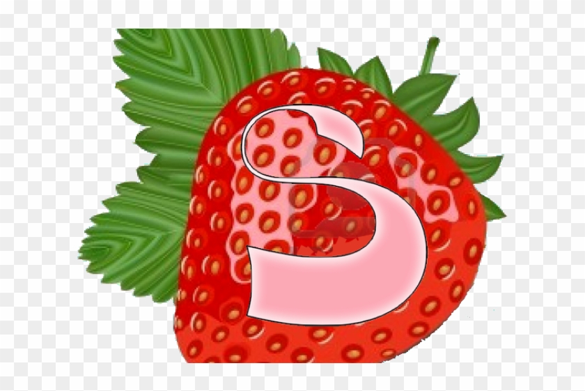 Berry Clipart Strawberry Slice - Strawberry Vector #1627602