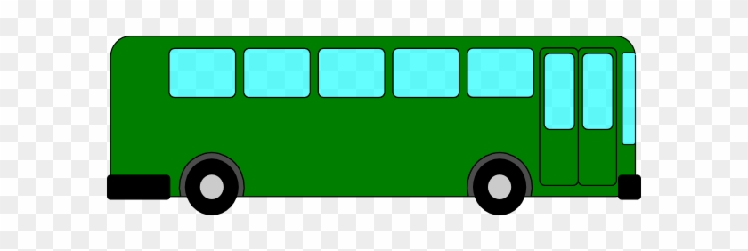 Image Library Green Clip Art At Clker Com Vector - Yeşil Otobüs Png #1627674