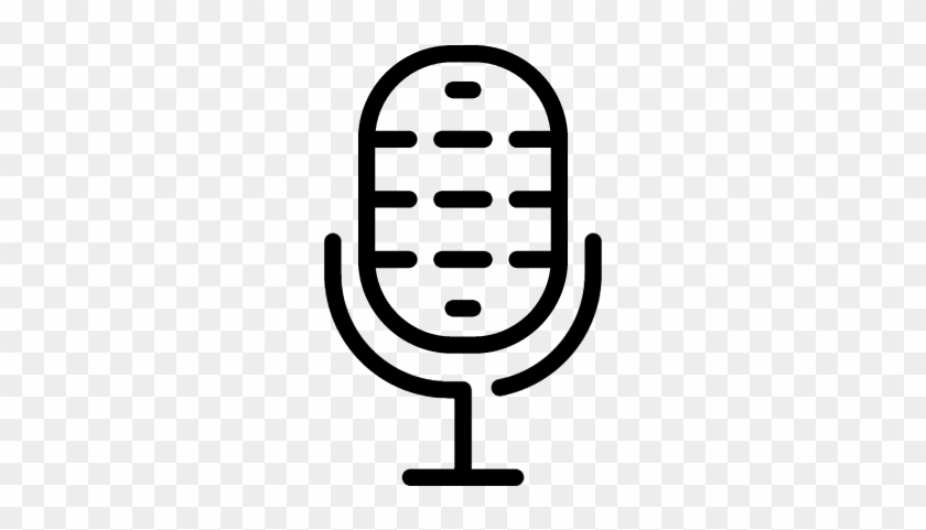 Microphone Recorder Vector - Microfono Emoticono #1627758