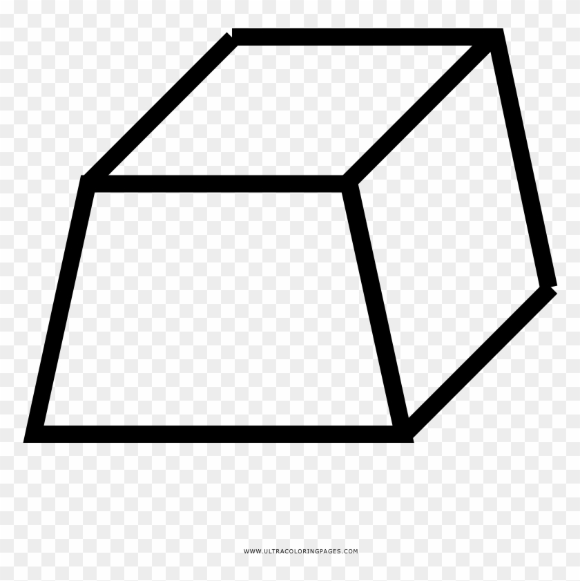 Clipart Table Trapezoid - Cube With Transparent Background #1627806