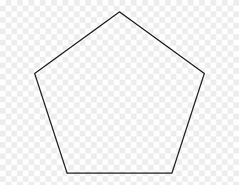 Penta Clip Art - Regular Pentagon #1627815