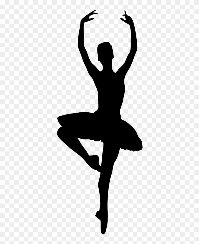 Ballet Clipart Transparent Background - Ballet Dancer Silhouette #1628011