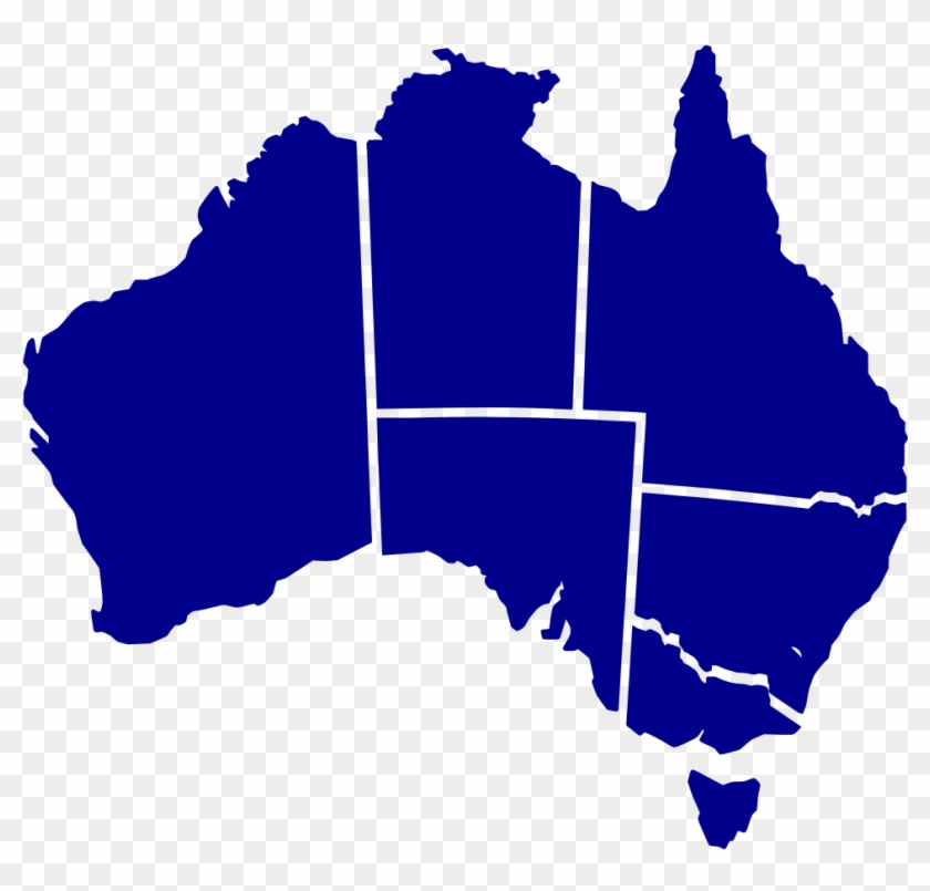 Interactive Svg Vector Map Australia Vector Map, Australia - State And Territory Government #1628028