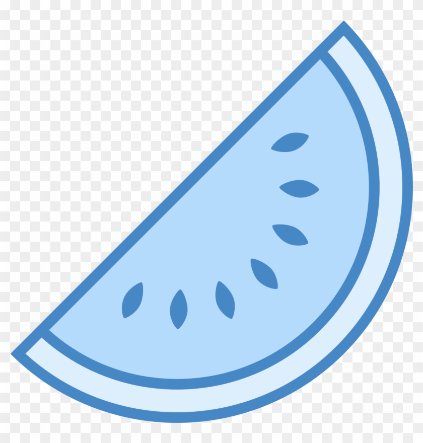 Go To Image - Blue Watermelon Icon #1628040