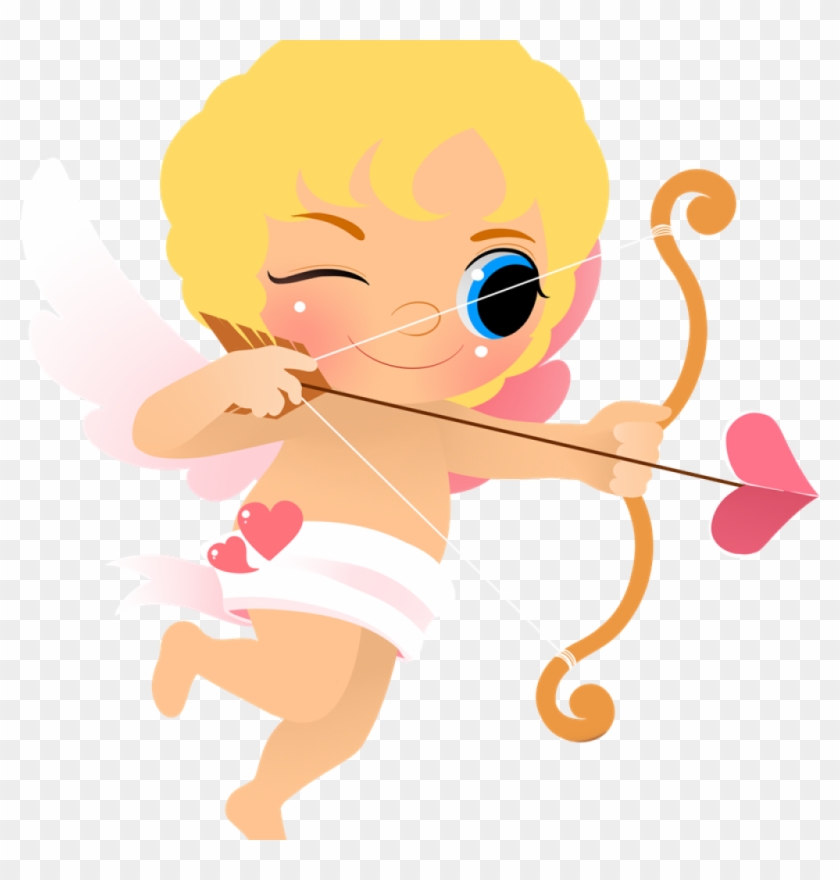 Cupid Clipart Rainbow Clipart Hatenylo - Transparent Background Cupid Png #1628054