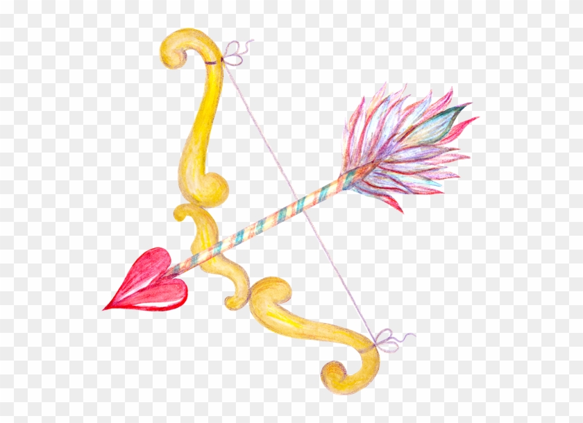Cupid Bow And Arrow - Illustration #1628068