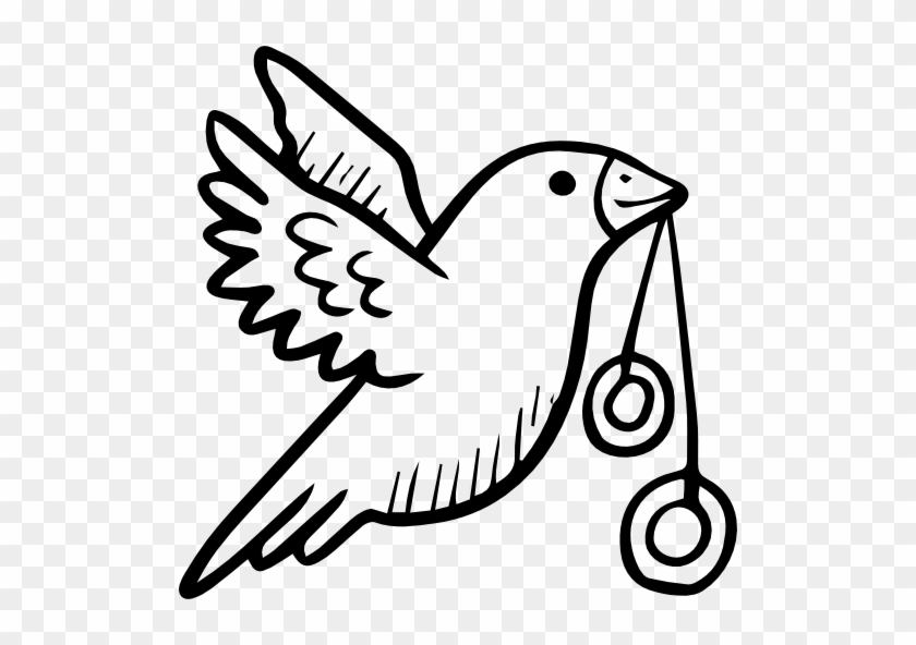 Dove Wedding Wings Rings Animals Bird Fly - Scalable Vector Graphics #1628220