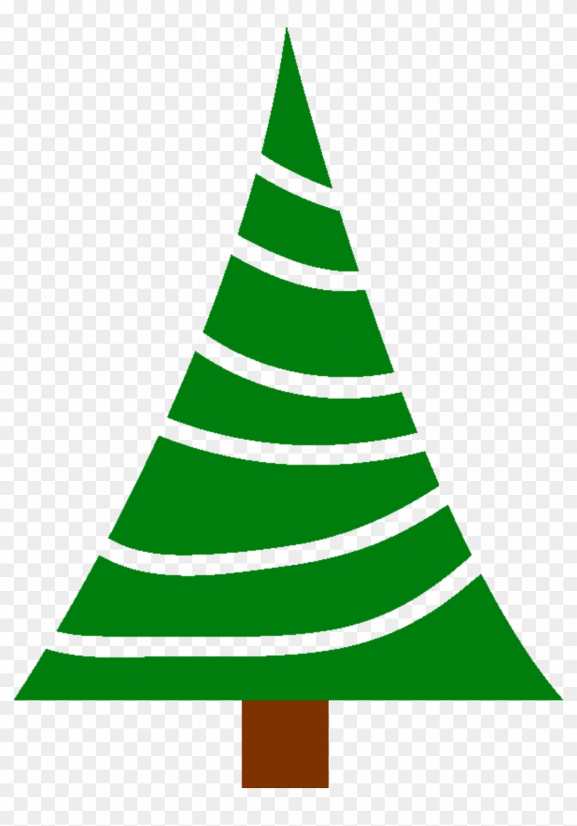 Speechessimple Large Size Of Christmas Tree - Simple Christmas Tree Clipart #1628268