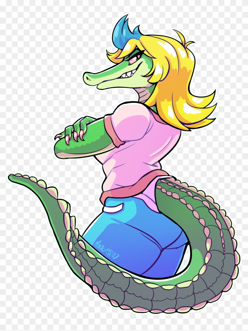 Half Body Commission For @brainal Leakage Featuring - Reptile Furry Art #1628492