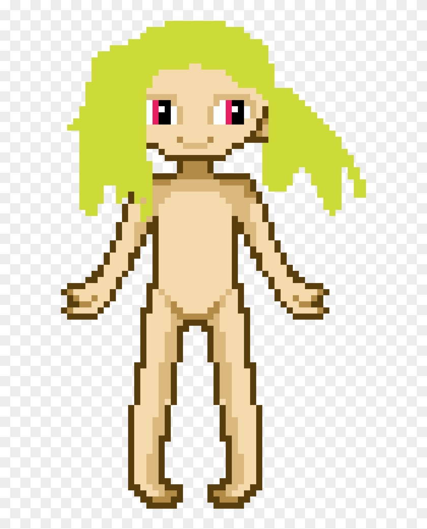 Nena Naked - Grid Aphmau Pixel Art #1628608