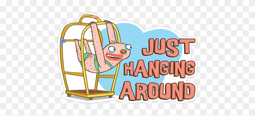 Viber Sticker «almost Naked Animals» - Cartoon #1628630