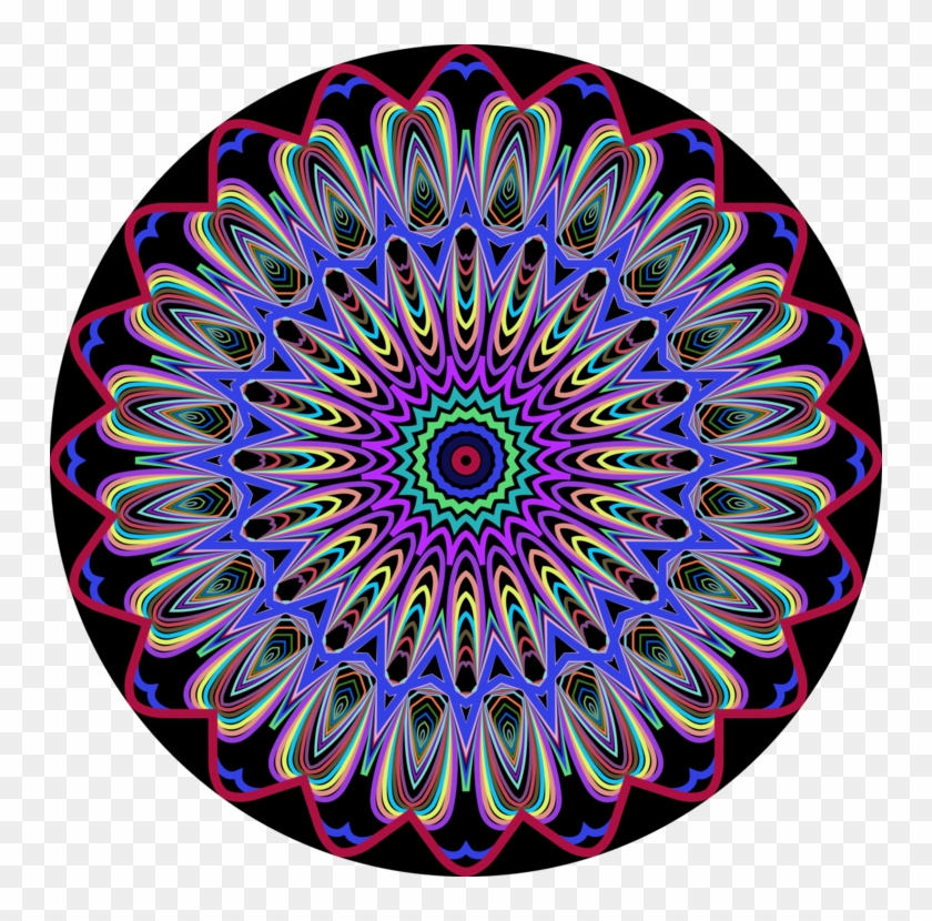 Circle Contact Lens Contact Lenses Color Blue - Spanish Mandala Crochet Pattern #1628664