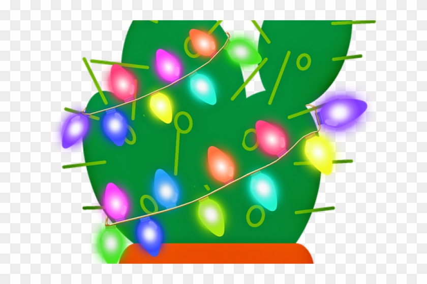 Cactus Clipart Christmas Tree - Christmas Cactus Clip Art #1628780