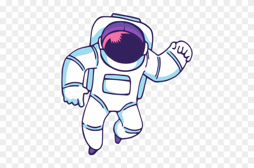 Astronaut Flying Cartoon Transparent Png Svg Vector - Astronautas Animados ...