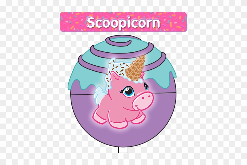 Cake Pop Cuties Season 1 Scoopicorn - Cake Pop Cuties Unicorn #1628907